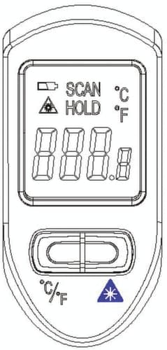 KS Tools Infrarot-Thermometer