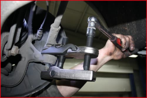 KS Tools Universal Kugelgelenk-Ausdrücker-Satz mit auswechselbaren Gabeln