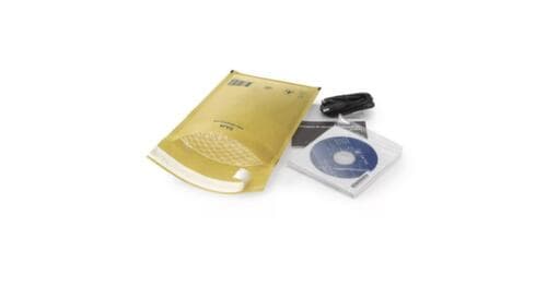 Braune Luftpolster-Versandtasche