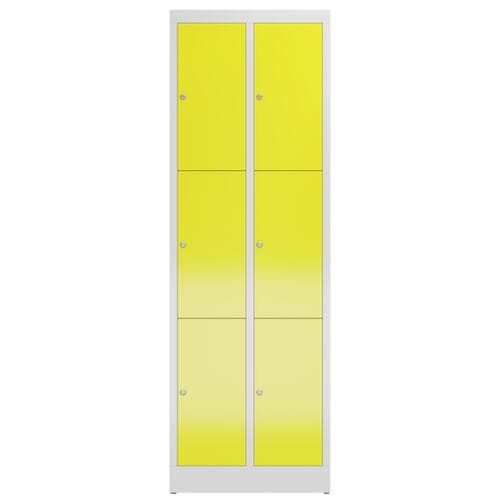 Schließfachschrank ClassiX, 6 Fächer