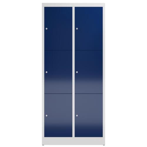 Schließfachschrank ClassiX, 6 Fächer
