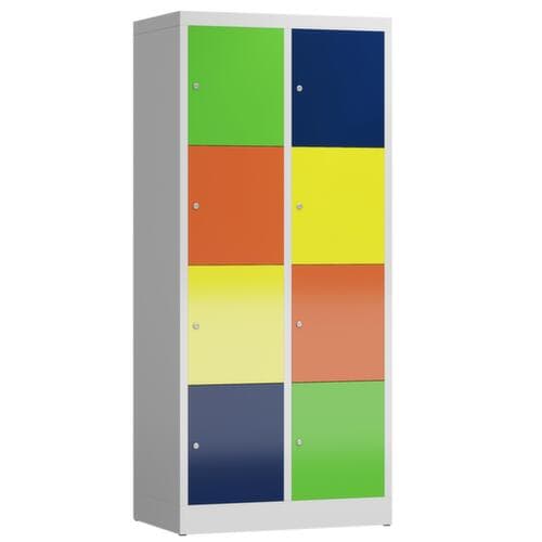 Schließfachschrank ClassiX, 8 Fächer