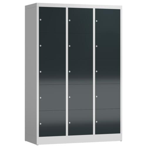 Schließfachschrank ClassiX, 15 Fächer
