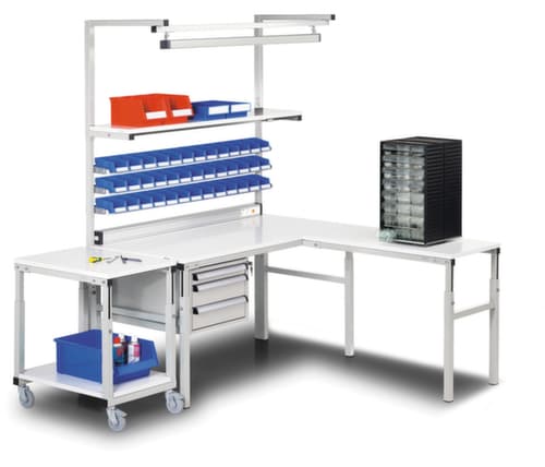 Treston Beistellwagen, RAL7035 Lichtgrau