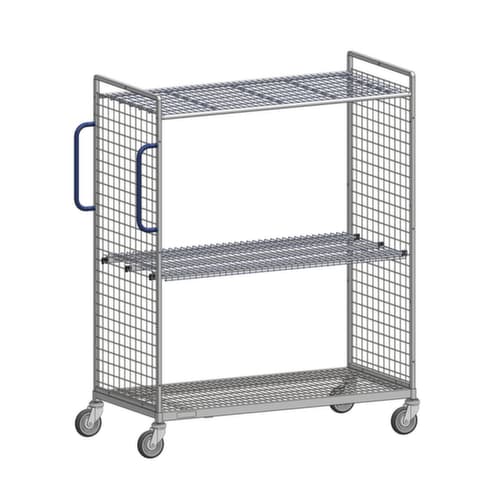 Kommissionierwagen, Traglast 150 kg, 2 Etagen