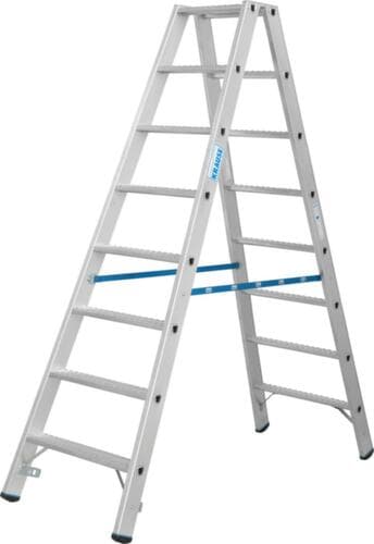 Krause Stufen-Doppelleiter STABILO® Professional, 2 x 8 Stufen mit R13-Belag