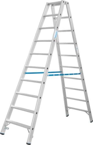 Krause Stufen-Doppelleiter STABILO® Professional, 2 x 10 Stufen mit R13-Belag