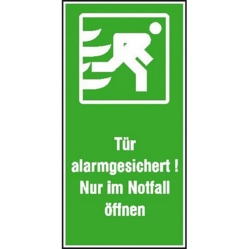 Fluchtweg-Kombischild