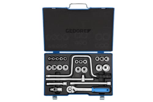 GEDORE D 19 TMU-10 Steckschlüssel-Satz 1/2" 25-teilig UD 10-32 mm
