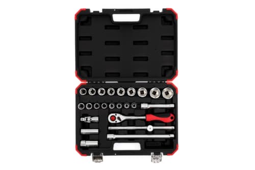 GEDORE R69003024 Steckschlüssel-Satz 1/2" 10-32mm 24-teilig