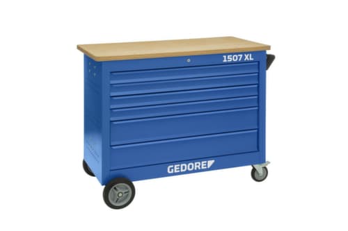 GEDORE 1507 XL 40200 Rollwerkbank mit 6 Schubladen