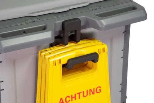Geschlossener Reinigungswagen VariX - Box compact, 4x6 l Eimer