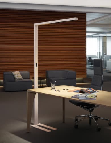 MAUL LED-Stehleuchte MAULsirius mit biologisch wirksamem Licht, Licht tageslicht- bis warmweiß, weiß