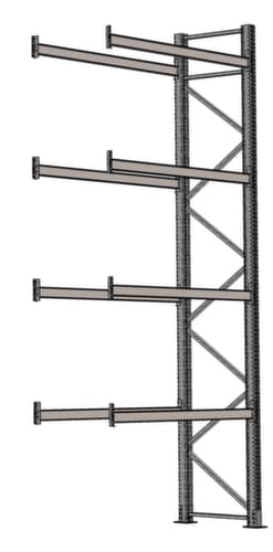 SCHULTE Palettenregal für 15 Paletten, 2825 mm breit, 5 Lagerebenen
