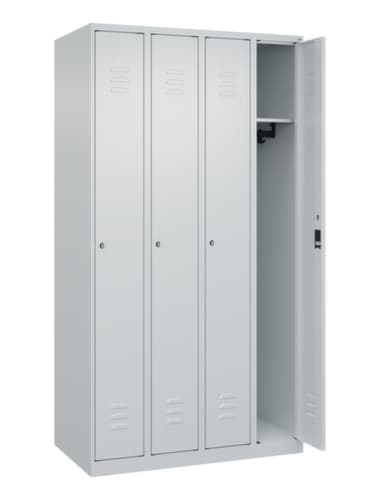 C+P Spind Classic Plus mit 4 Abteilen, Abteilbreite 250 mm