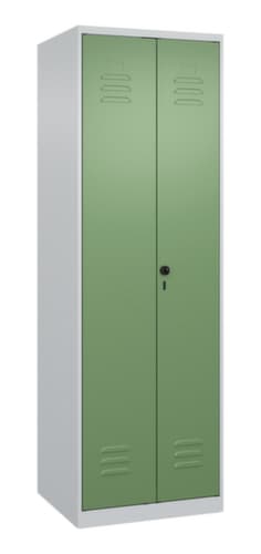 C+P PSA-Spind Classic Plus für Schwarz-Weiß-Trennung, Abteilbreite 300 mm
