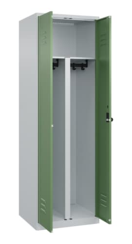 C+P PSA-Spind Classic Plus für Schwarz-Weiß-Trennung, Abteilbreite 300 mm