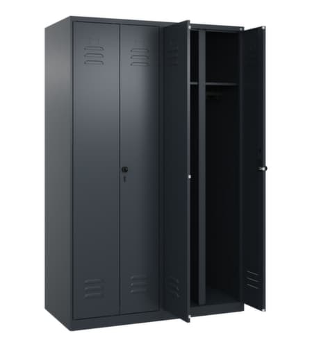C+P Spind Classic Plus für Schwarz-Weiß-Trennung, Abteilbreite 300 mm