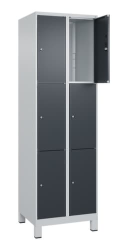 C+P Schließfachschrank Classic Plus, 6 Fächer