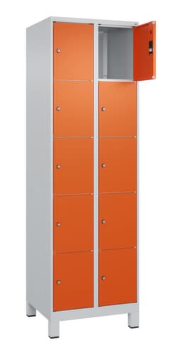 C+P Schließfachschrank Classic Plus, 10 Fächer