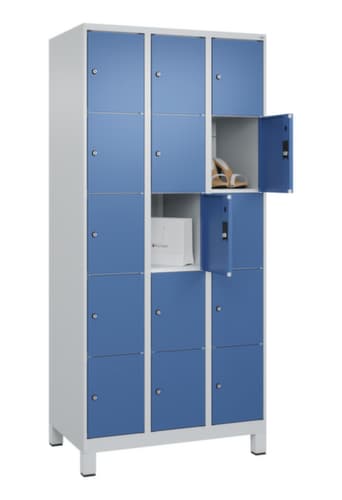 C+P Schließfachschrank Classic Plus, 15 Fächer