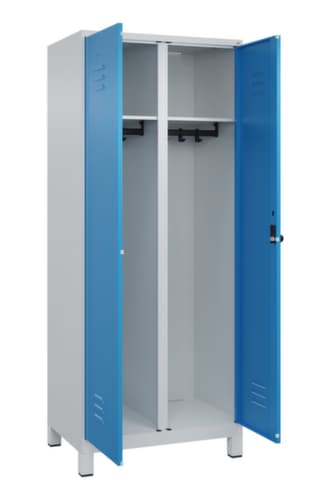 C+P Spind Classic Plus für Schwarz-Weiß-Trennung, Abteilbreite 400 mm