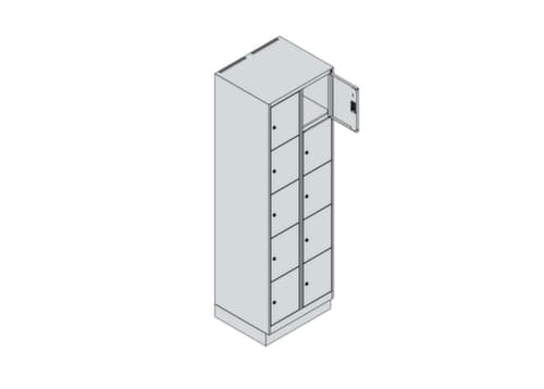 C+P Schließfachschrank Classic Plus, 10 Fächer