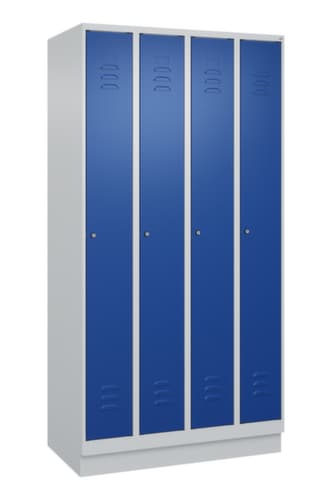 C+P Spind Classic Plus mit 4 Abteilen, Abteilbreite 250 mm