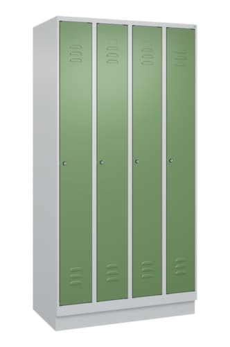 C+P Spind Classic Plus mit 4 Abteilen, Abteilbreite 250 mm