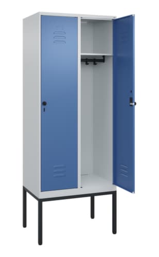C+P Spind Classic Plus mit 2 Abteilen, Abteilbreite 400 mm