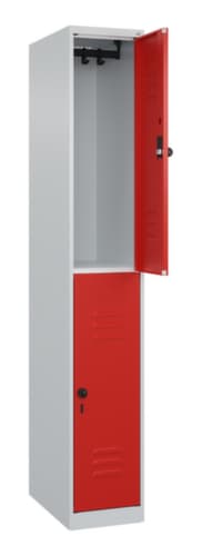 C+P Doppelstöckiger Spind Classic Plus, Abteilbreite 300 mm