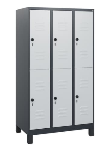 C+P Doppelstöckiger Spind Classic Plus