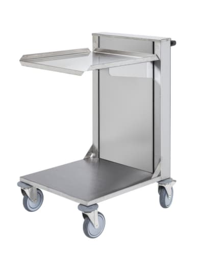 Kongamek Stirnwandwagen mit 2 Böden, Traglast 150 kg, Ladefläche 510 x 510 mm
