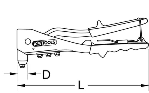 KS Tools Standard-Handnietzange