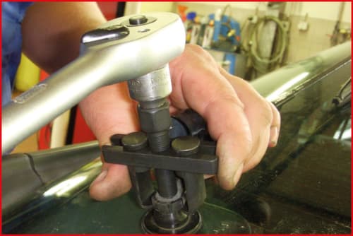 KS Tools Universal Scheibenwischarm-Abzieher 2-armig