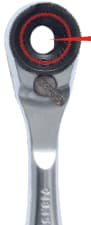 KS Tools 1/4" Bit-Umschaltknarre mit Steckadapter für Stecknüsse