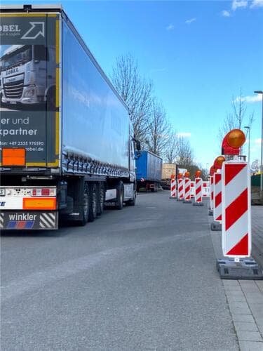 Schake LED-Bakenleuchte PowerNox, mit Dämmerungsautomatik, rot