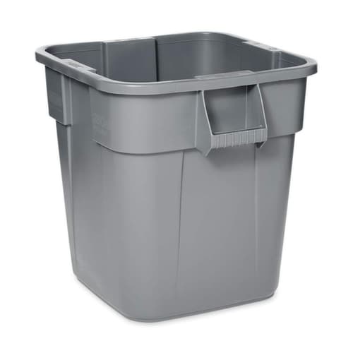 Rubbermaid Eckiger Wertstoffcontainer, 106 l, grau