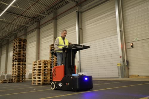 EP Kommissionierer JX0, 336 kg Traglast, Polyurethan/Polyurethan