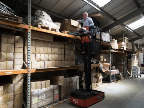 EP Kommissionierer JX0, 336 kg Traglast, Polyurethan/Polyurethan