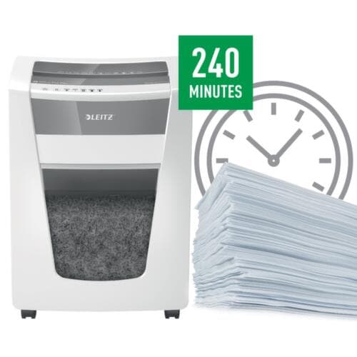 Leitz Aktenvernichter IQ Office Pro, Super Mikro 2x5 mm