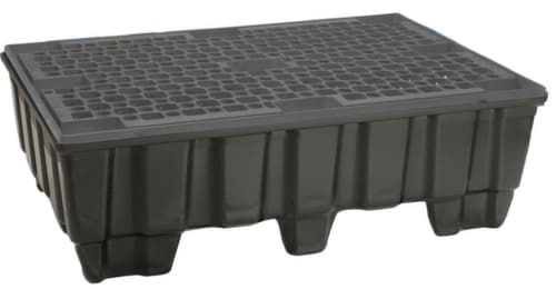PE-Auffangwanne für 2x200-Liter-Fässer