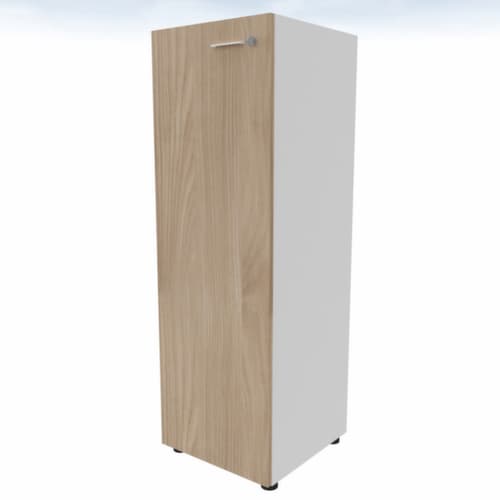 Quadrifoglio Flügeltürenschrank T45 mit Flügeltür, 3 Ordnerhöhen, weiß/Ulme