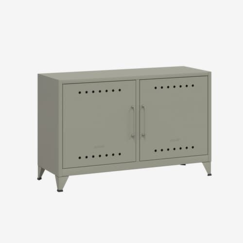 Bisley Sideboard Fern Cabby mit Kabeldurchlass und -halter
