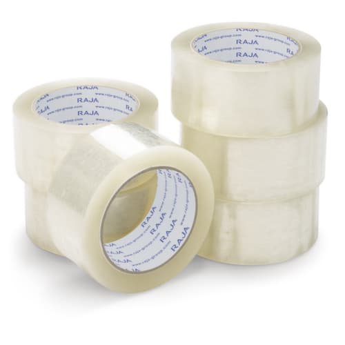 6 Rollen Low-noise PP Packband RAJA im MINI-PACK