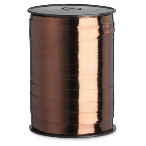 Geschenkband hochglänzend Schoko