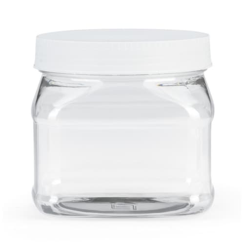PET Vorratsdose mit Schraubverschluss 1000 ml
