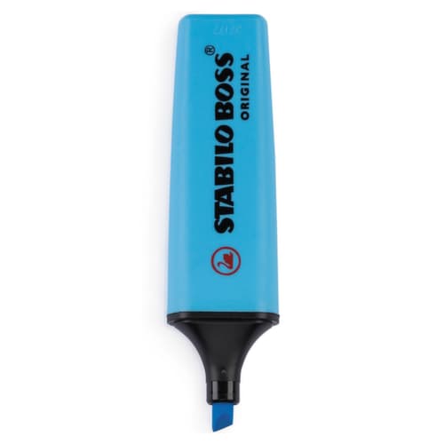 STABILO BOSS Textmarker blau