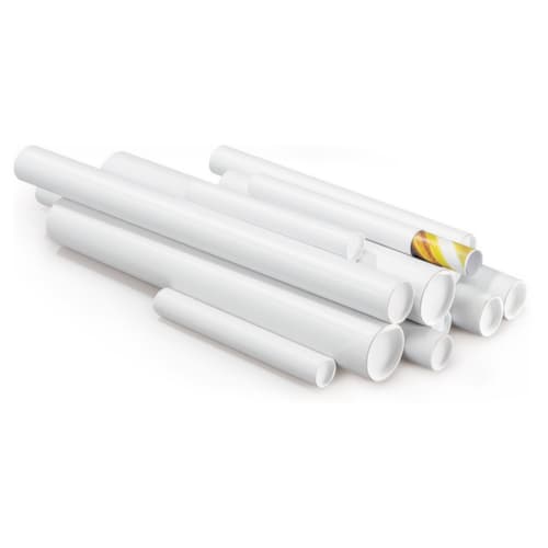 Versandrohr weiss RAJA 60 x 640 mm