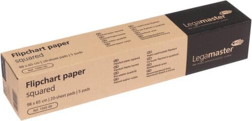 Legamaster Flipchartblock mit 20 Blatt